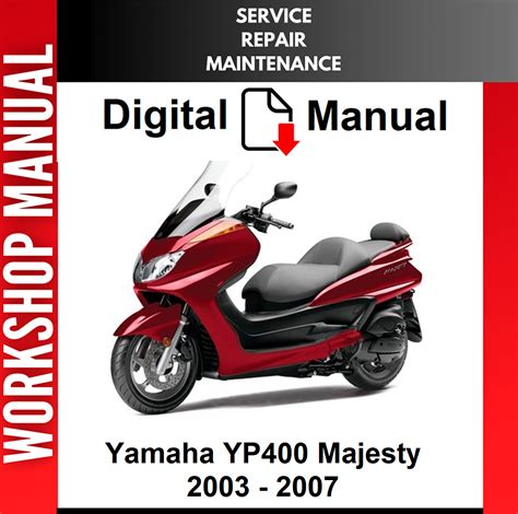 Yamaha Yp400 Yp400t Majesty Service Repair Manual 2005 2006 2007 Download