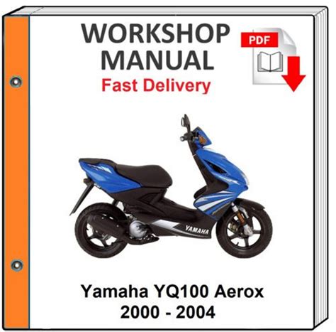 Yamaha Yq100 Aerox Digital Workshop Repair Manual 2000
