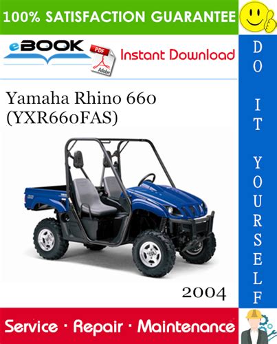 Yamaha Yxr660fas Rhino Service Repair Manual