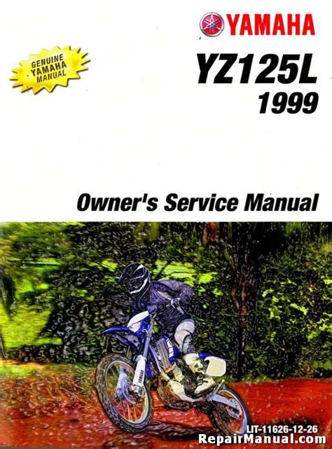 Yamaha Yz125 Full Service Repair Manual 1999 2000