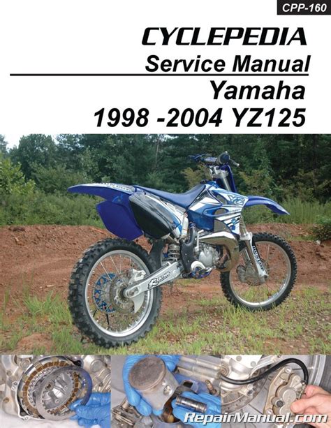 Yamaha Yz125 Repair Manual 1997 1998