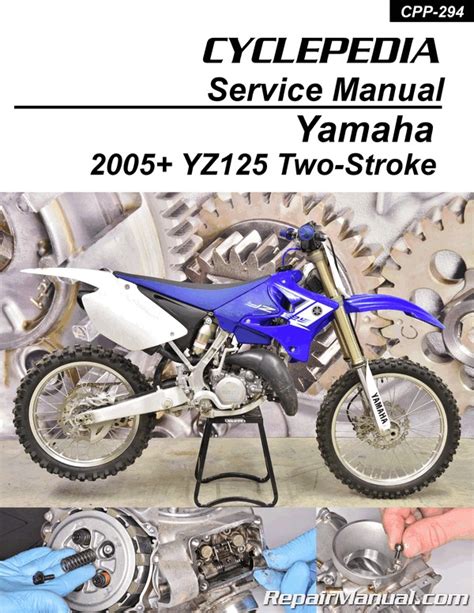 Yamaha Yz125 Service Manual Repair 1995 Yz 125