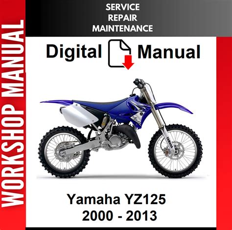 Yamaha Yz125 Service Manual Repair 2000 Yz 125