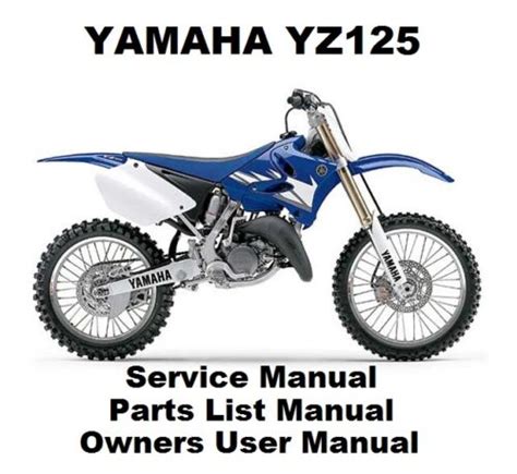 Yamaha Yz125 Service Repair Workshop Manual 05 06