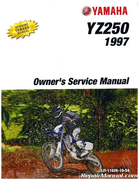 Yamaha Yz250 Service Repair Workshop Manual 1997 2002