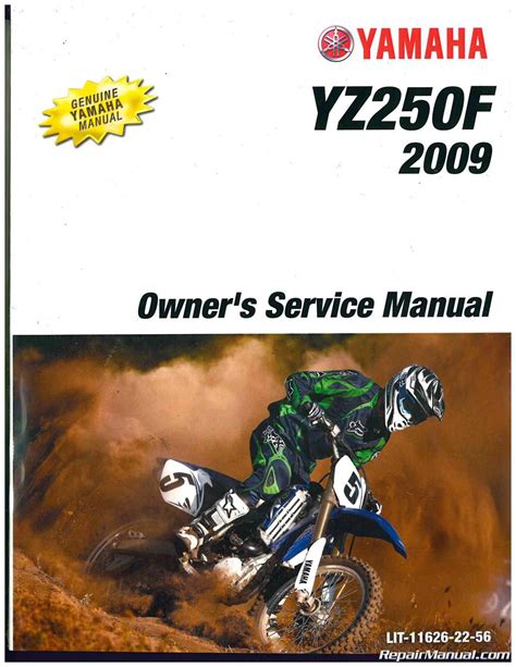 Yamaha Yz250f Service Manual Repair 2009 Yz 250f Yzf250