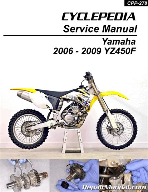 Yamaha Yz450f Service Repair Manual 2006 Onwards