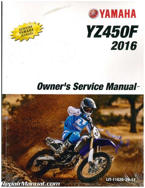 Yamaha Yz450f Workshop Manual 2004 2005