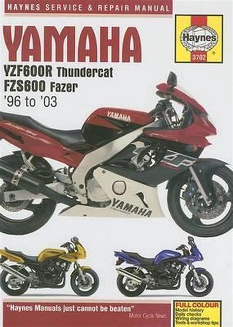 Yamaha Yzf 600 Thundercat Fazer Service Repair Manual