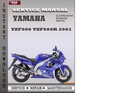 Yamaha Yzf600 Yzf600r 2001 Factory Service Repair Manual Download