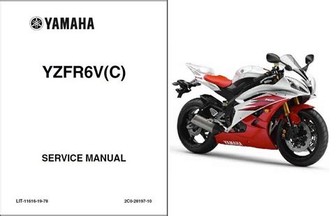 Yamaha Yzfr6 2006 2007 Factory Service Repair Manual