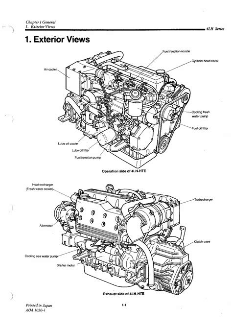 Yanmar 4lh Te Hte Dte Ste Marine Diesel Engine Full Service Repair Manual