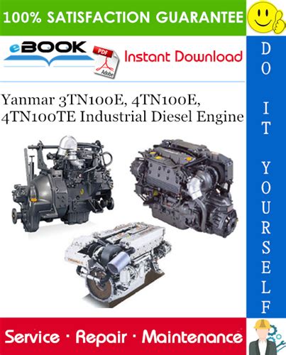 Yanmar 4tn100te Diesel Engine Full Service Repair Manual