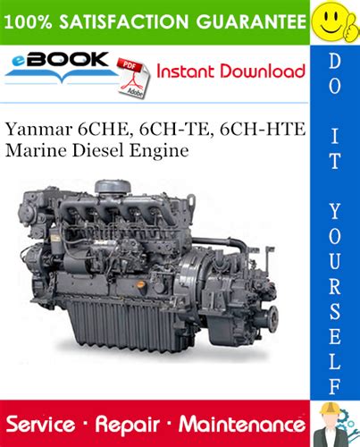 Yanmar 6ch T Diesel Engine Complete Workshop Repair Manual