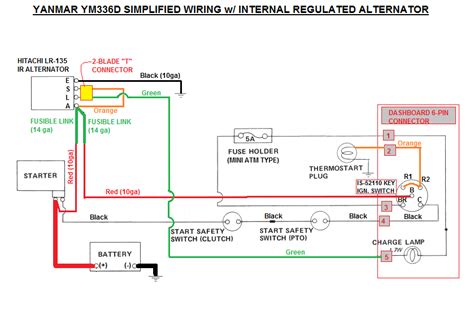 Yanmar Alternator Wiring Diagram