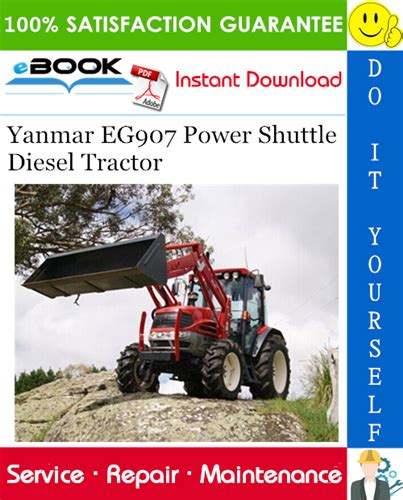 Yanmar Eg907 Power Shuttle Diesel Tractor Service Repair Manual Instant Download