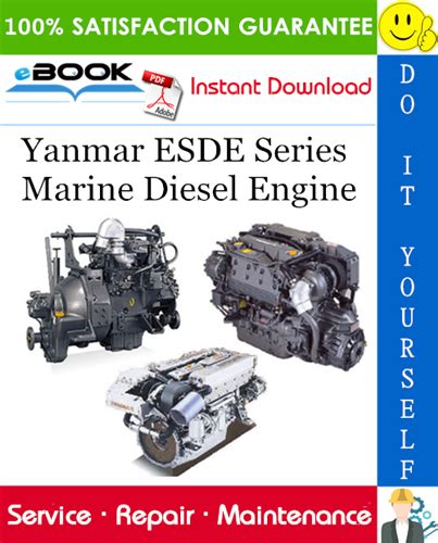 Yanmar Esde Series Marine Diesel Engine Repair Service Manual Improved Download