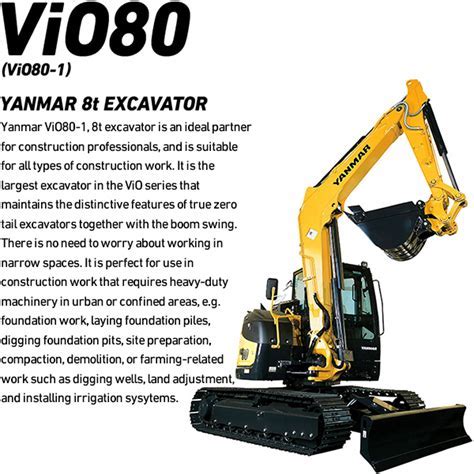 Yanmar Excavator Operator Manual Vio 75