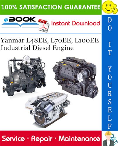 Yanmar Industrial Diesel Engine L48ee L70ee L100ee Service Repair Workshop Manual Download