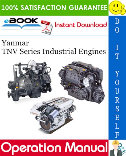 Yanmar Industrial Diesel Engine Tnv Series Service Repair Manual Instant Download