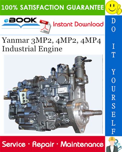 Yanmar Industrial Engine 3mp2 4mp2 4mp4 Service Repair Manual Download