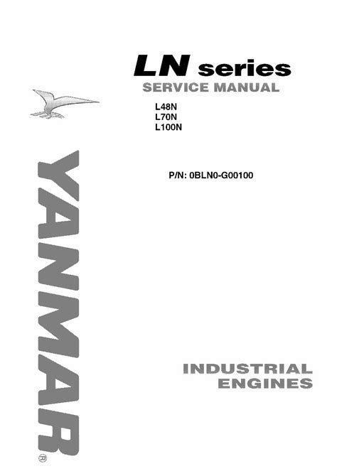 Yanmar L48n L70 L100n Engine Full Service Repair Manual