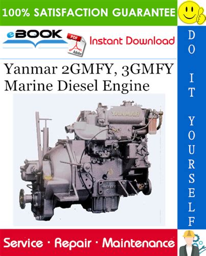 Yanmar Marine Diesel Engine 2gmfy 3gmfy Service Repair Manual Instant Download