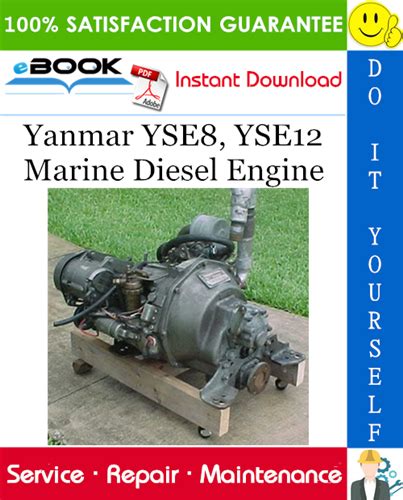 Yanmar Marine Diesel Engine Yse8 Yse12 Service Repair Manual Instant Download