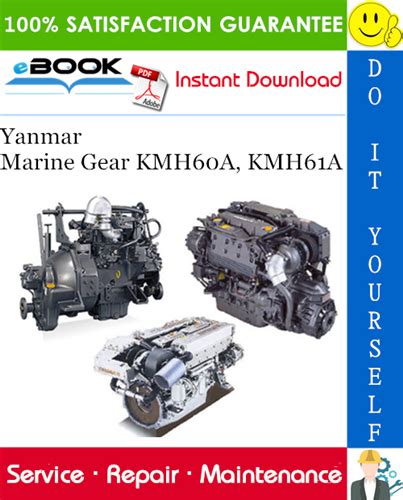 Yanmar Marine Gear Kmh60a Kmh61a Service Repair Manual Instant Download