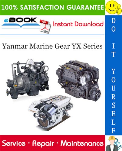 Yanmar Marine Gear Yx Series Service Repair Workshop Manual Download