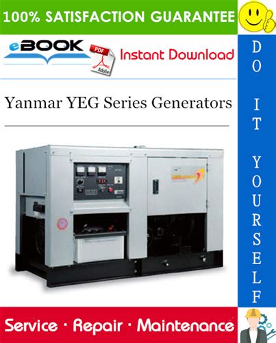 Yanmar Yeg Gas Series Generators Service Repair Manual