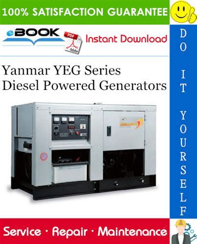 Yanmar Yeg Series Diesel Generator Full Service Repair Manual