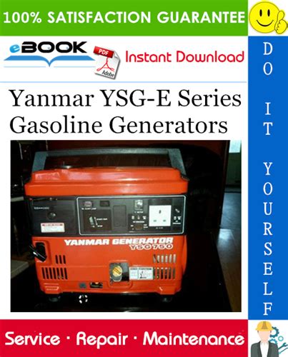 Yanmar Ysg E Series Gasoline Generator Service Repair Manual