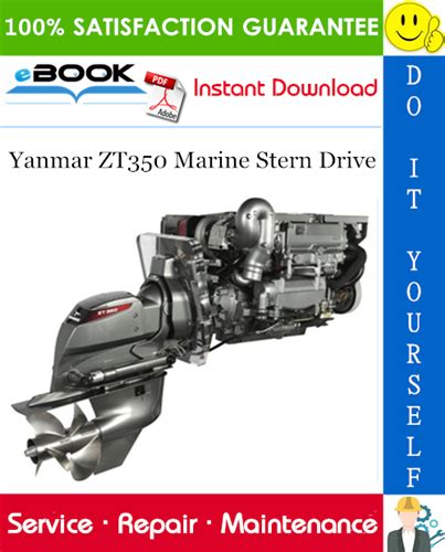 Yanmar Zt350 Marina Sterndrive Full Service Repair Manual 2009 Onwards