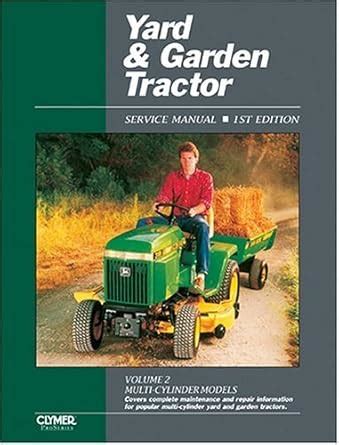 Yard Amp Garden Tractor Service Manual Multi Cylinder Models