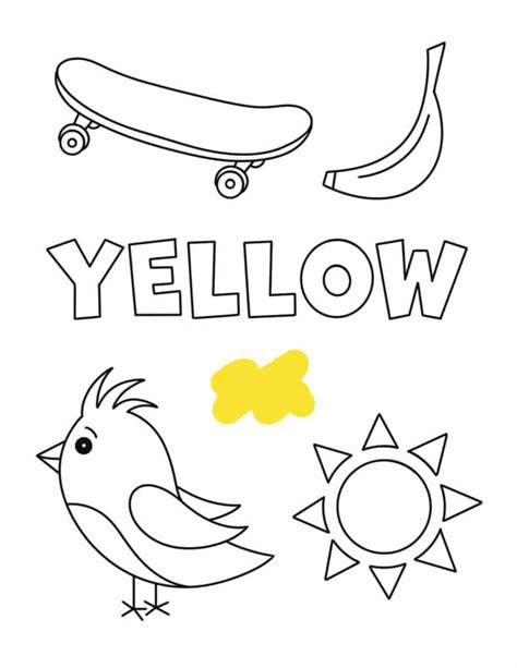 Yellow Printables
