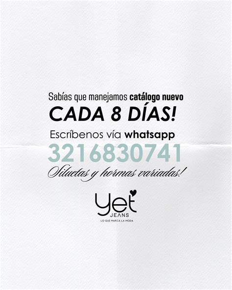 Yet Jeans Catalogo