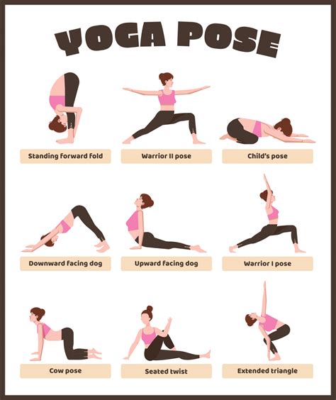 Yoga Poses Printable Free