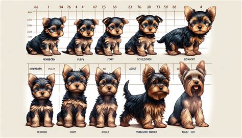 Yorkshire Terrier Age Chart