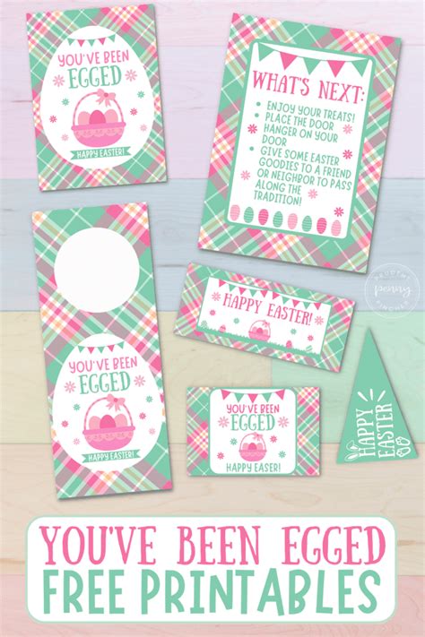 You've Been Egged Printable