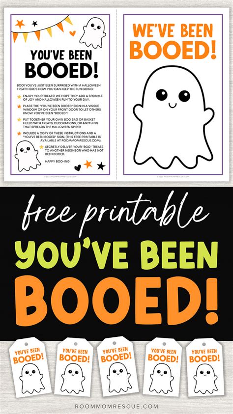 You Been Booed Printables