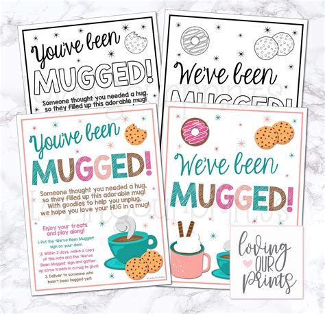 Youve Been Mugged Printable