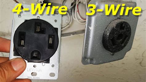 a 4 prong outlet wiring 