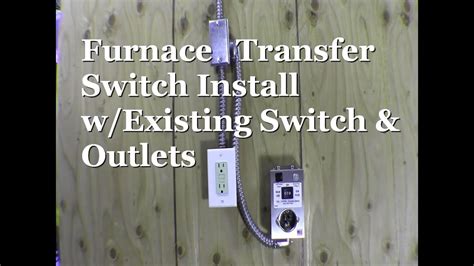 a furnace transfer switch wiring 