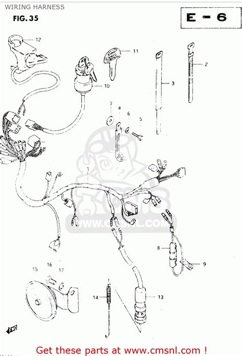 a wiring harness diagram for suzuki ds 80 