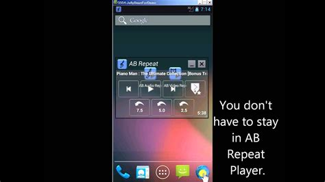 a-b repeat video player, Loop player. Player repeat loop audio