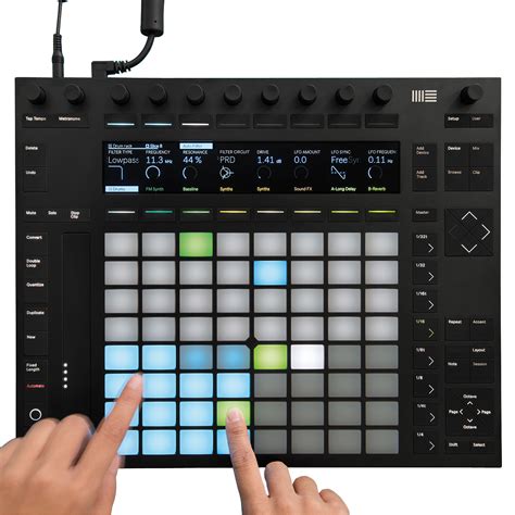 ableton midi-controller, Ableton push midi controller controlador produktiv musik. Ableton push 2 « midi-controller