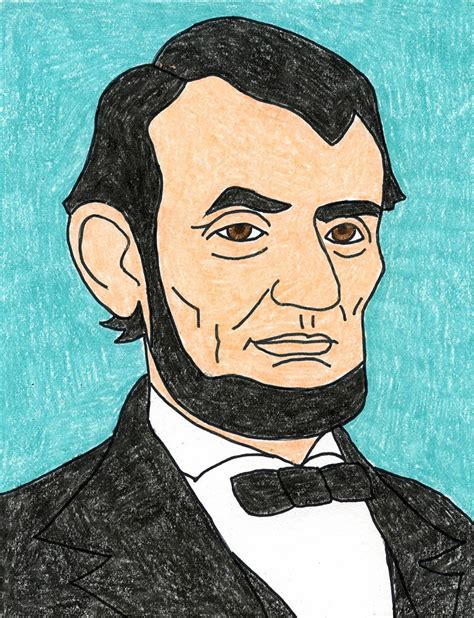 abraham lincoln animation drawing, Drawing of abraham lincoln for kids