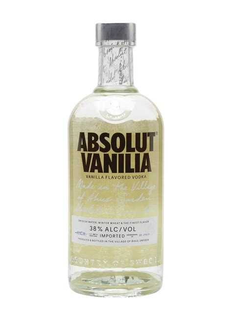 absolut vodka vanilj drinkar