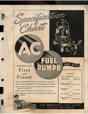 Ac Fuel Pump Catalog